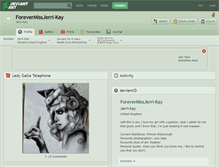 Tablet Screenshot of forevermissjerri-kay.deviantart.com