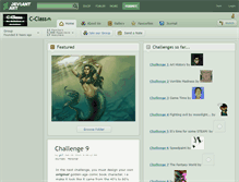 Tablet Screenshot of c-class.deviantart.com