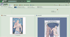 Desktop Screenshot of karadin.deviantart.com