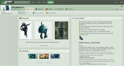 Desktop Screenshot of chrysalis-fc.deviantart.com