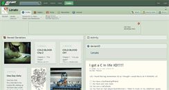 Desktop Screenshot of lenato.deviantart.com