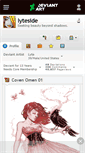 Mobile Screenshot of lyteside.deviantart.com
