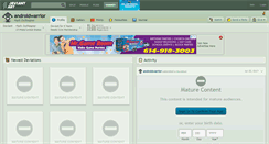 Desktop Screenshot of androidwarrior.deviantart.com