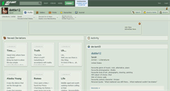 Desktop Screenshot of dottie12.deviantart.com