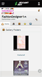 Mobile Screenshot of fashiondesigner1.deviantart.com