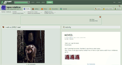 Desktop Screenshot of lupus-volaticus.deviantart.com