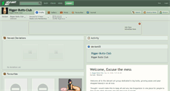 Desktop Screenshot of bigger-butts-club.deviantart.com