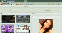 Desktop Screenshot of lilyart2006.deviantart.com