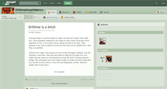 Desktop Screenshot of orihimeinouehaters.deviantart.com