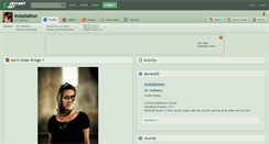 Desktop Screenshot of installation.deviantart.com