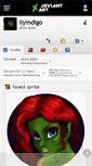 Mobile Screenshot of ilyindigo.deviantart.com