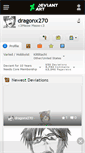 Mobile Screenshot of dragonx270.deviantart.com
