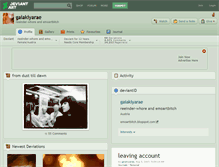 Tablet Screenshot of gaiakiyarae.deviantart.com