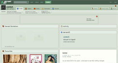 Desktop Screenshot of conitch.deviantart.com