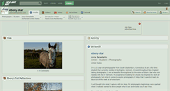 Desktop Screenshot of ebony-star.deviantart.com