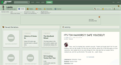 Desktop Screenshot of lasota.deviantart.com