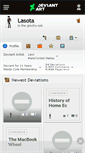 Mobile Screenshot of lasota.deviantart.com