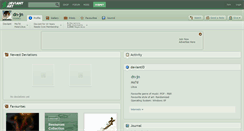 Desktop Screenshot of dn-jn.deviantart.com