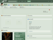 Tablet Screenshot of dn-jn.deviantart.com