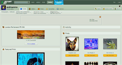 Desktop Screenshot of andreareno.deviantart.com