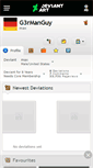 Mobile Screenshot of g3rmanguy.deviantart.com