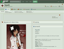 Tablet Screenshot of fuyuchi.deviantart.com