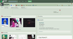 Desktop Screenshot of danxsam.deviantart.com