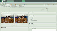 Desktop Screenshot of li-ou.deviantart.com