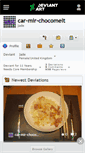 Mobile Screenshot of car-mir-chocomelt.deviantart.com