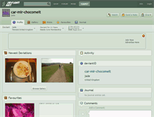 Tablet Screenshot of car-mir-chocomelt.deviantart.com