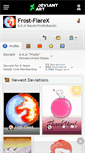 Mobile Screenshot of frost-flarex.deviantart.com
