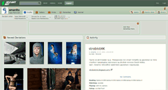 Desktop Screenshot of amanito.deviantart.com