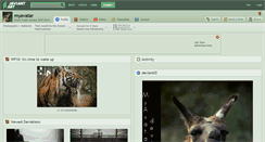 Desktop Screenshot of myavatar.deviantart.com