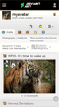 Mobile Screenshot of myavatar.deviantart.com