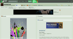 Desktop Screenshot of alexdarkred.deviantart.com