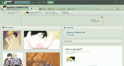 Desktop Screenshot of kyouya-x-tamaki-club.deviantart.com