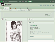 Tablet Screenshot of checkers013.deviantart.com