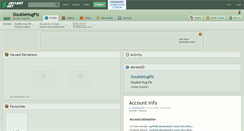 Desktop Screenshot of doublehugplz.deviantart.com