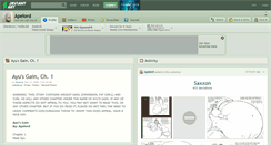 Desktop Screenshot of apelord.deviantart.com
