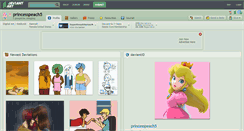 Desktop Screenshot of princesspeach5.deviantart.com