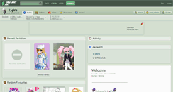 Desktop Screenshot of l-girls.deviantart.com