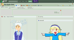 Desktop Screenshot of miss-miyako-sama.deviantart.com
