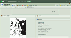 Desktop Screenshot of podgypanda.deviantart.com