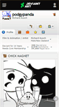Mobile Screenshot of podgypanda.deviantart.com