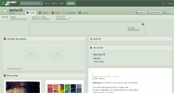 Desktop Screenshot of marilyn25.deviantart.com