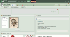 Desktop Screenshot of love-sheryl.deviantart.com