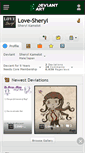 Mobile Screenshot of love-sheryl.deviantart.com