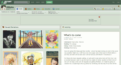 Desktop Screenshot of kittyinx.deviantart.com