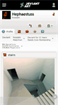 Mobile Screenshot of hephaestuss.deviantart.com