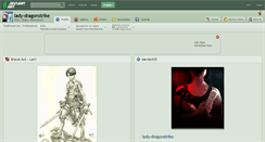 Desktop Screenshot of lady-dragonstrike.deviantart.com